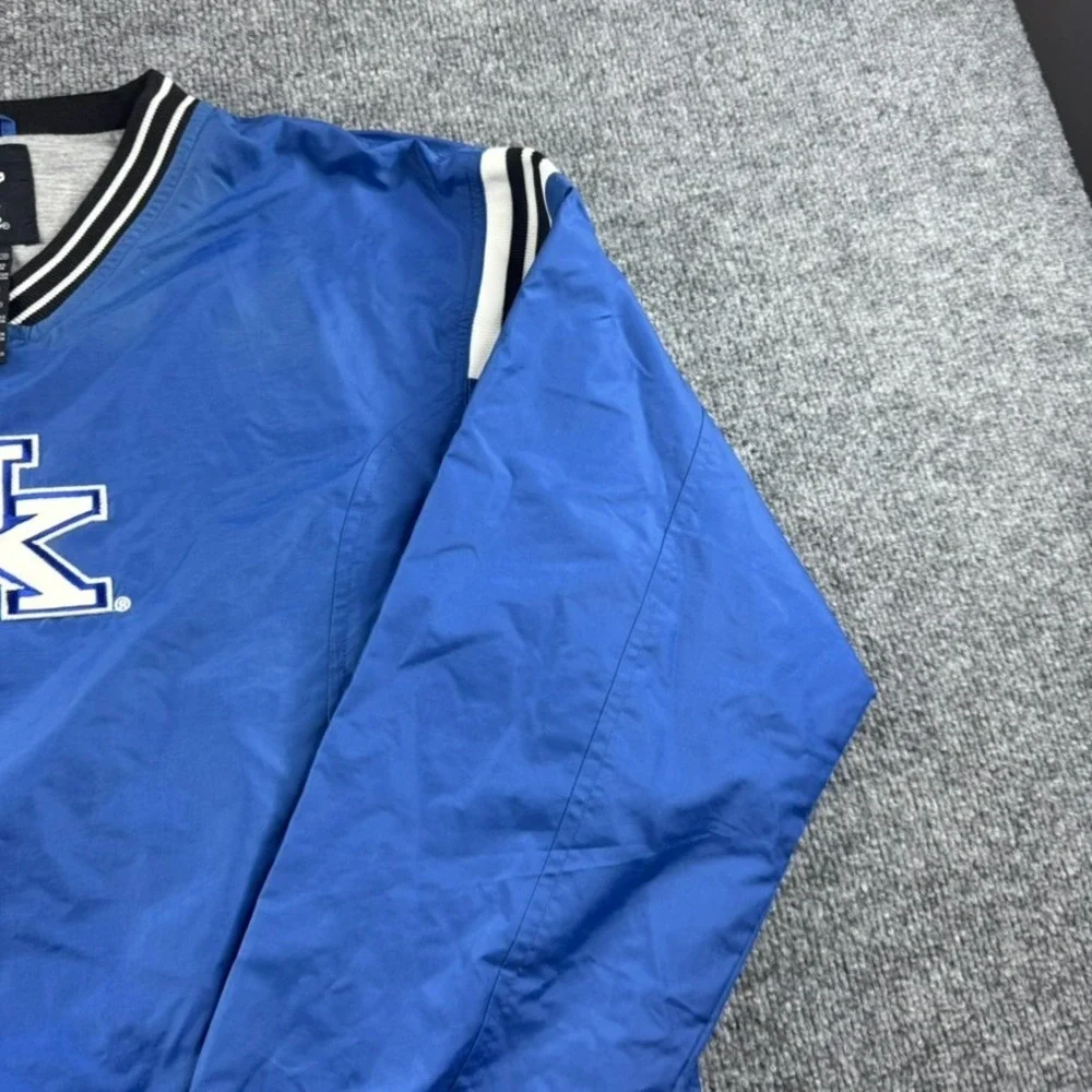 Starter Kentucky Wildcats Jacket Boys XL Blue Vintage 90s Pullover Windbreaker